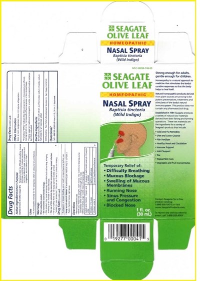 Box Carton Label (Seagate Olive Leaf Nasal Spray   Box Carton Label)